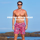 沙滩裤可下水速干带内衬冲浪裤男双层游泳裤沙滩短裤可游泳海滩裤