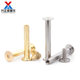 Nickel-plated binding book, mother-child rivet sample book docking
