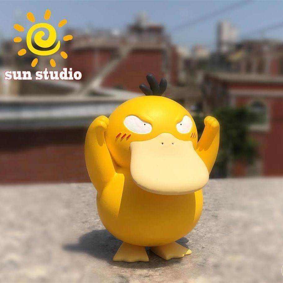 神奇宝贝玩偶手办模型车载桌面摆件加油可达鸭摆件奋斗鸭冲鸭坤鸭,淘宝优惠券,粉丝福利购,淘宝优惠卷