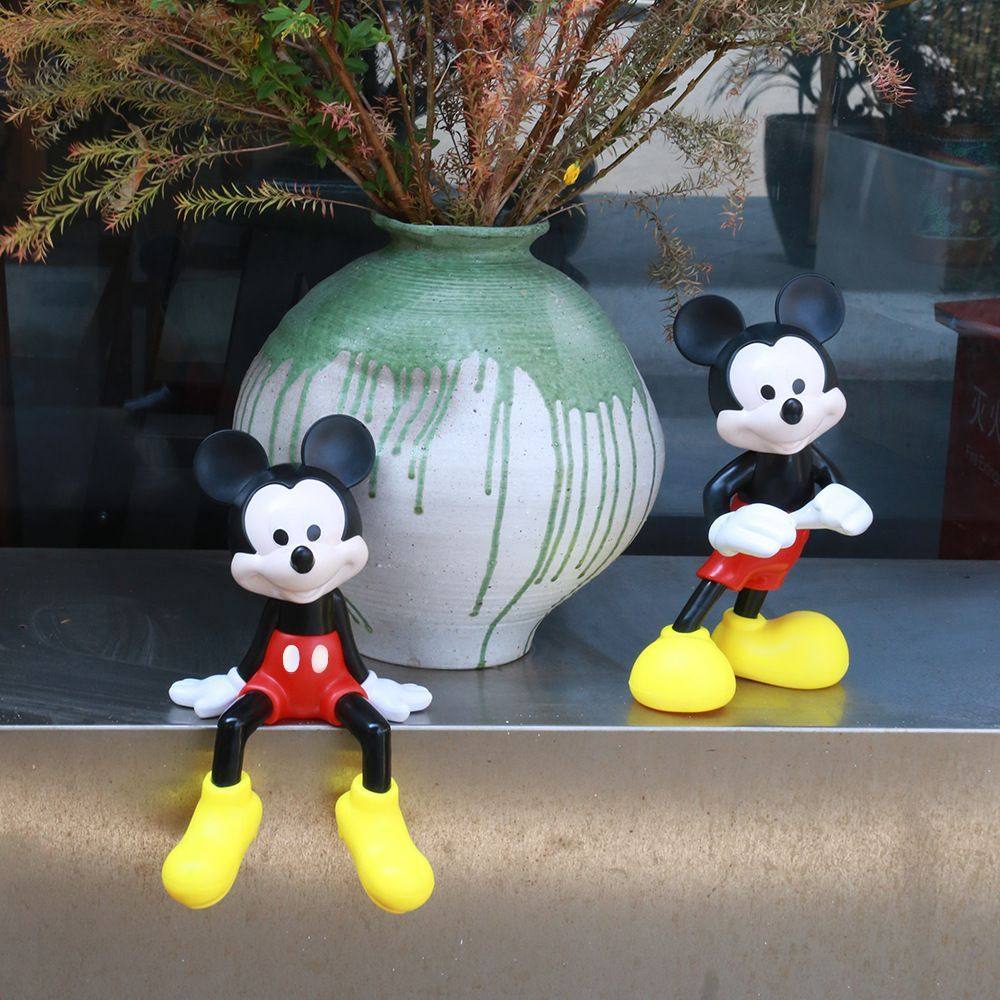 创意坐姿米奇玄关摆件大号客厅电视柜装饰品桌面卡通公仔乔迁送礼,淘宝优惠券,粉丝福利购,淘宝优惠卷