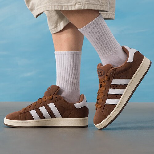 Adidas阿迪达斯三叶草男女鞋2026新款CAMPUS 00s板鞋面包鞋GY6433 - 图0