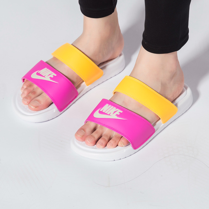 NIKE耐克忍者鞋拖鞋女2019新款夏季正品運動休閒沙灘鞋涼鞋819717