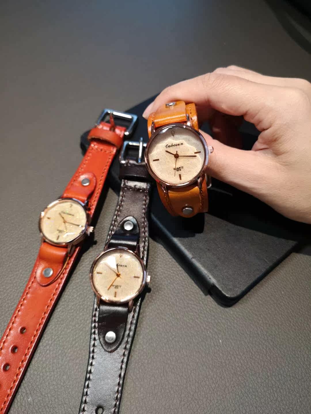 精美新款复古真皮带女日韩风石英表 大汉传奇生活馆国产腕表