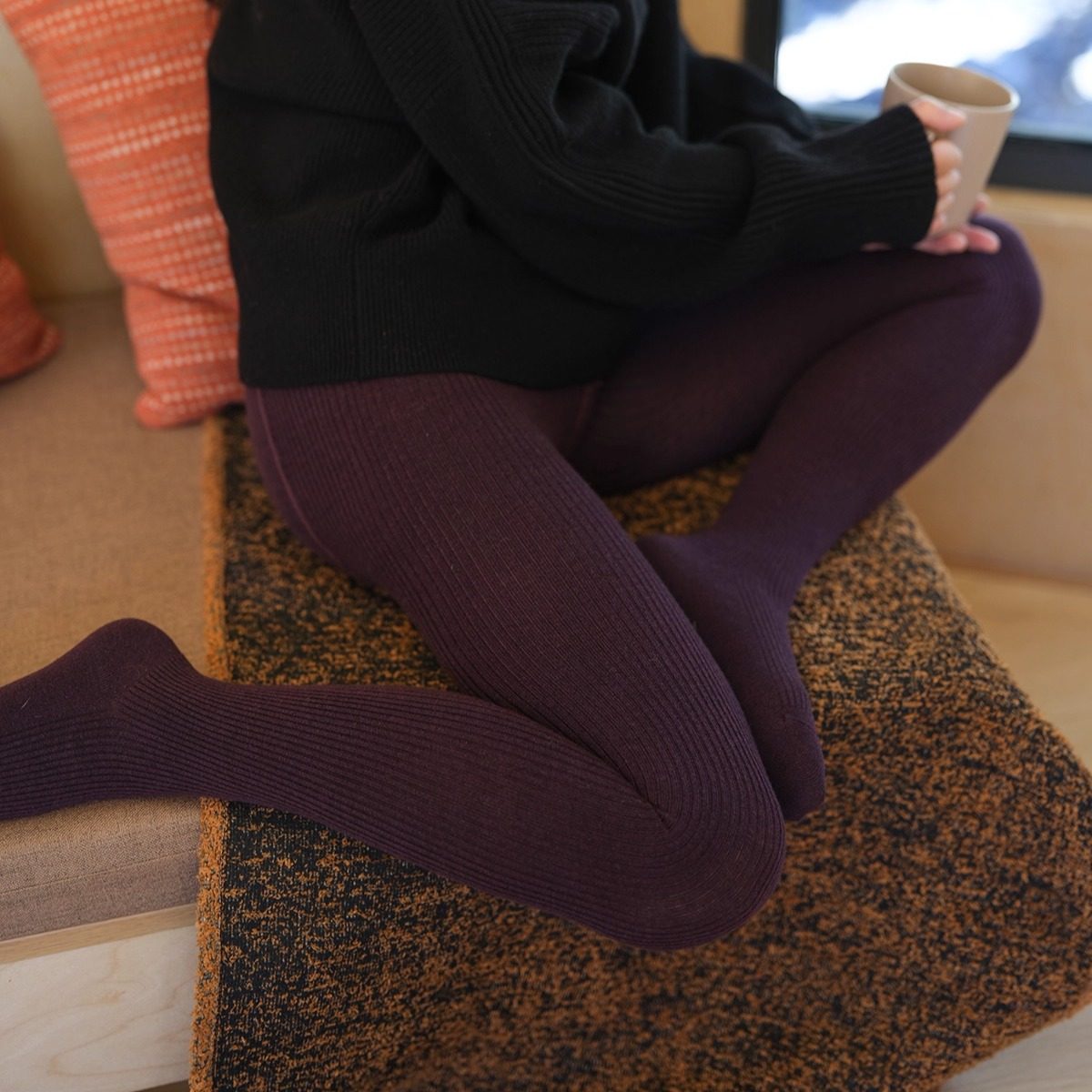 远家绵羊毛混纺连裤袜澳洲美利奴羊毛保暖袜子松紧腰多色Y-590限,淘宝优惠券,粉丝福利购,淘宝优惠卷