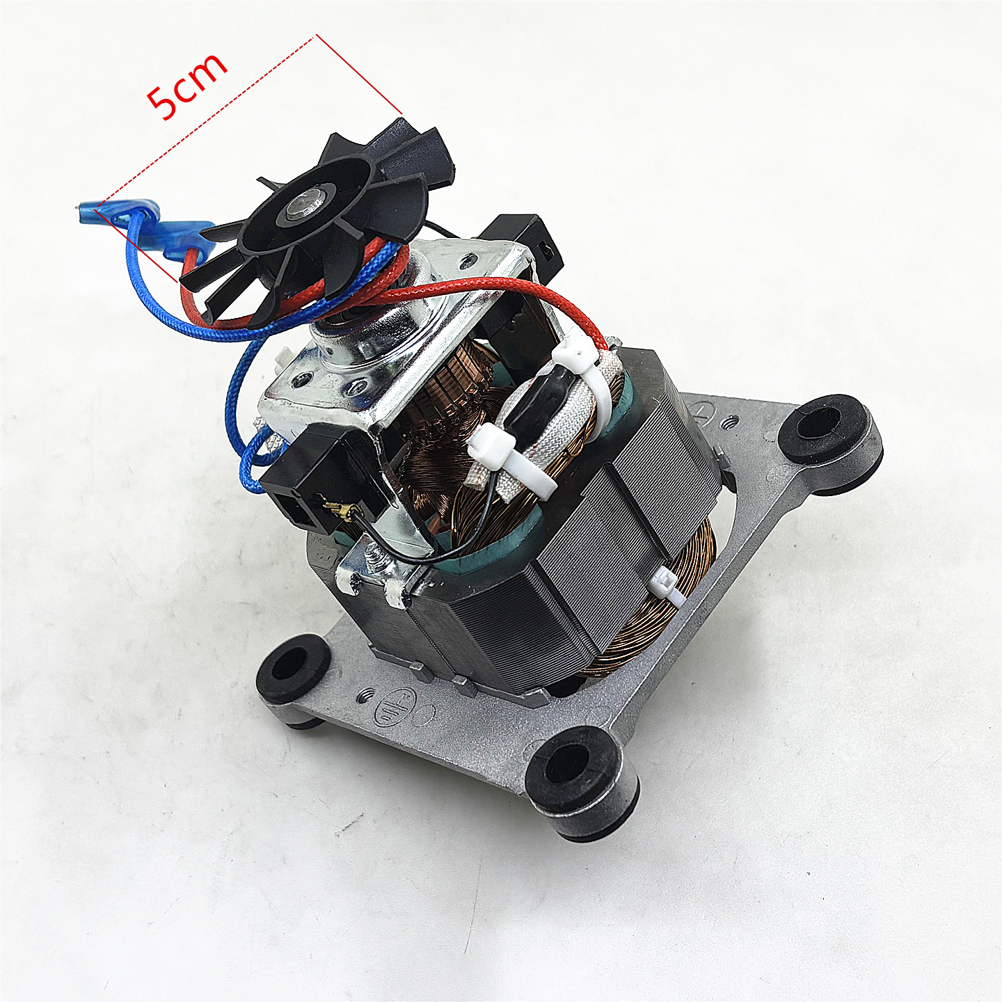 7625破壁机电机料理机配件搅拌机冰沙机马达扁轴大功率高速转子 - 图1
