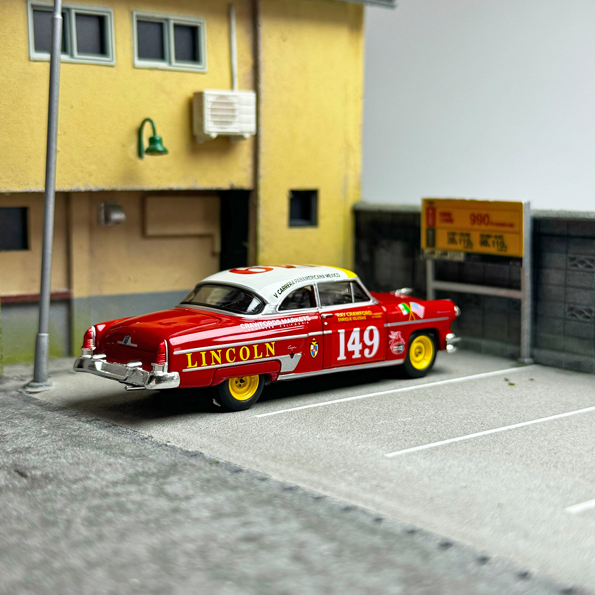 TSM MINI GT 1:64林肯Capri La Carrera 149号Winner合金汽车模型 - 图3