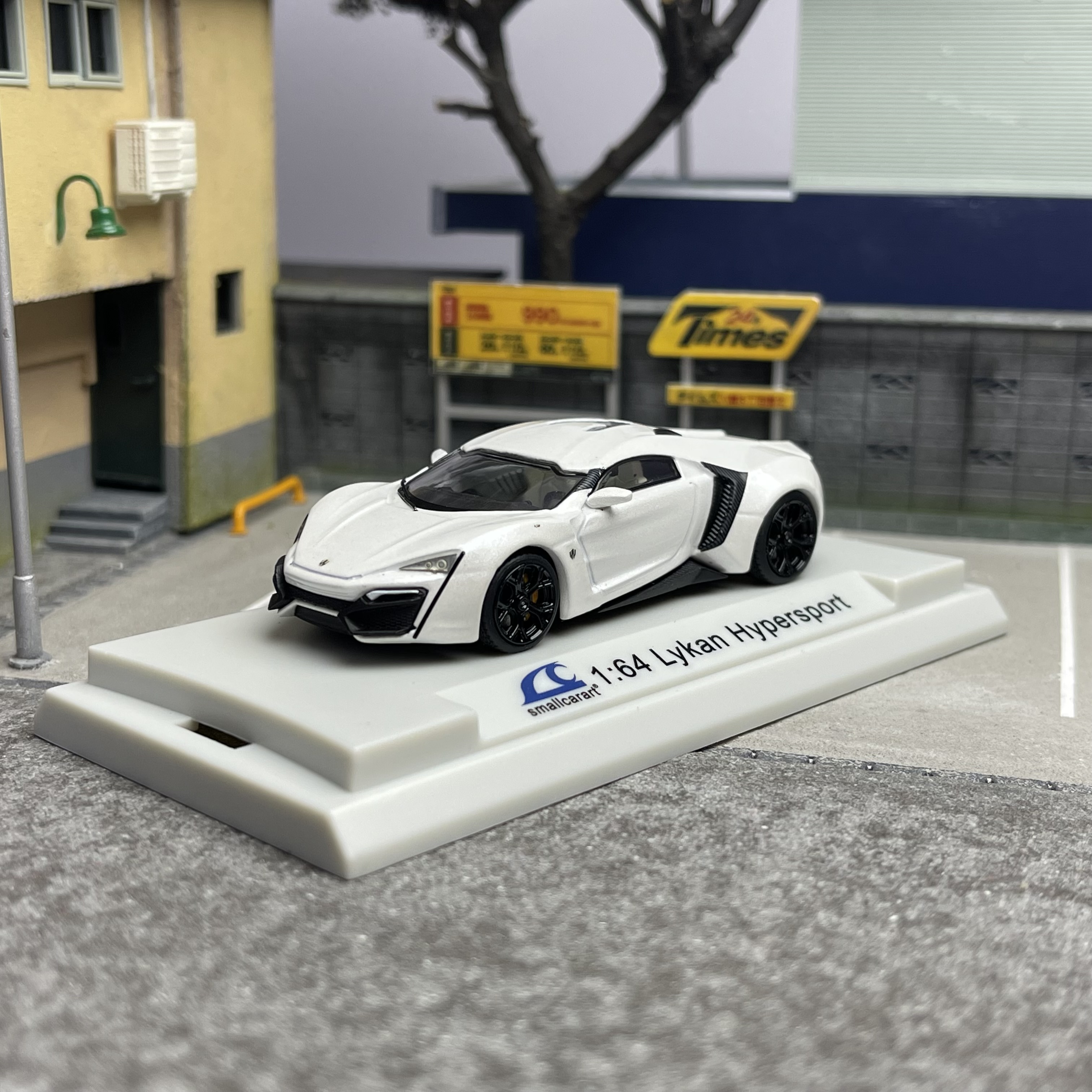 现货Smallcarart合金车模1:64莱肯Lykan Hypersport超跑汽车模型 - 图0