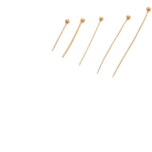 Медные серьги, китайская шпилька, базовый аксессуар для волос, аксессуары, 18 карат, золотой цвет