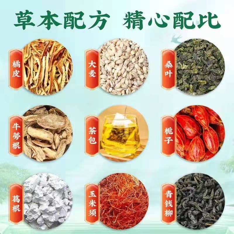 北京同仁堂青钱柳玉米须桑叶茶牛蒡根茶血脂血压血糖官方正品 - 图2