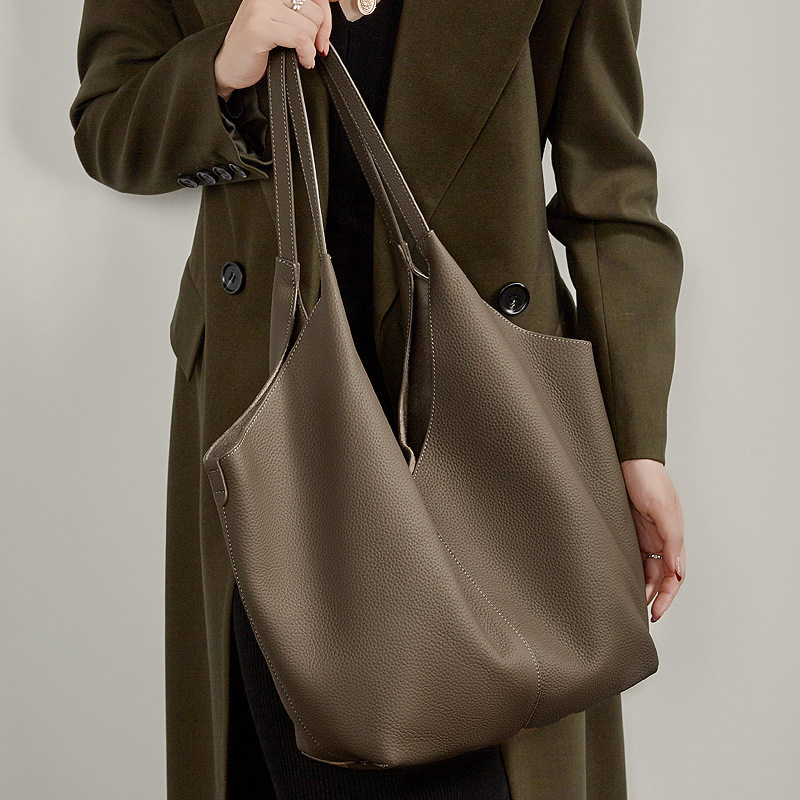 Sheep Pony真皮韩版女包大容量美拉德气质通勤松弛感随性百搭单肩,淘宝优惠券,粉丝福利购,淘宝优惠卷