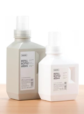 卫浴洗衣液简约现代风塑料瓶摆件