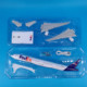 30cm FedEx FedEx airplane model ornament
