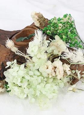 香薰蜡烛diy永生花干花材料包