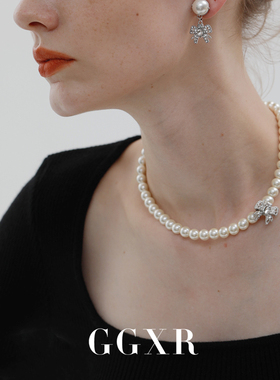 珍珠高级复古甜美风新娘饰品项链