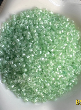 2.5mm冰丝古董珠散珠闪白小珠子手串DIY材料珠手链项链配珠