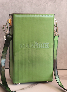 MAZORIK网红剪刀包发型师高级美发工具包时尚3D渐变潮斜挎剪发包
