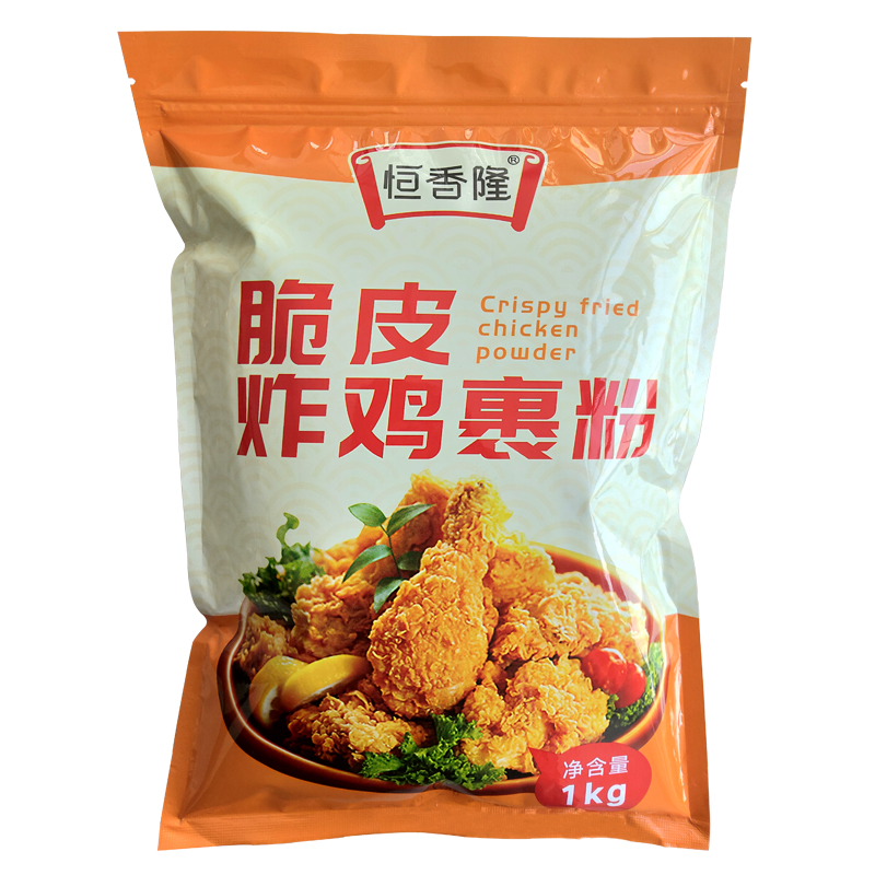 炸鸡粉裹粉脆皮鸡腿家用 油炸鸡排香酥商用香脆炸粉1kg无需面包糠 - 图0