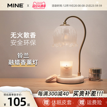 Suzuki incense light melting wax lamp timed melting candle lamp without fire-scented atmosphere Essential Oil Atmosphere bedroom Table lamp Home Decorative Lights