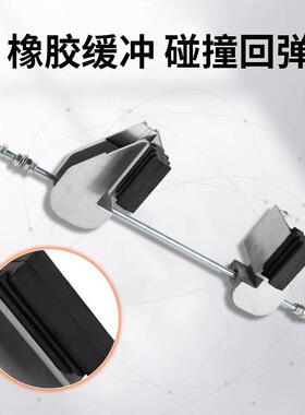 单梁止档欧式缓冲器起重机行天车碰头橡胶工字钢轨道挡块限位防撞