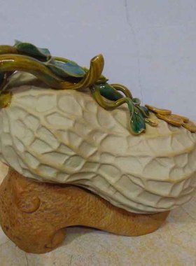 招财陶瓷酒柜石湾公仔茶宠摆件