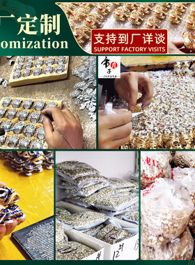 创意礼品中国风狮子镶钻麒麟汽车钥匙扣挂件舞狮卡通小醒狮
