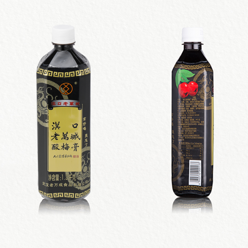 酸梅膏10倍浓缩商用1300g汉口老万城酸梅汤家用免煮网红饮品料-图2