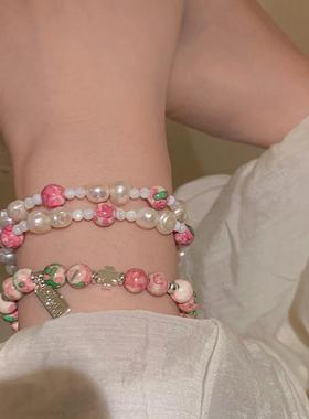 天然手链小众精致女生