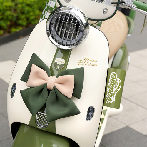 适用雅迪摩登光芒70灯罩脚垫电动车装饰手机支架复古贴纸后备箱包 - 图2