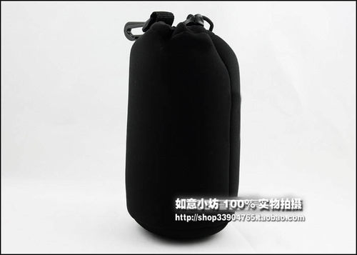 相机镜头袋保护套 相机镜头包镜头套镜头筒 潜水料高弹性 防撞击 - 图1