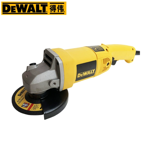 Dewei DW830 Угол шлифовальный станок 1400 Вт Высокая мощность 125/150 мм замороженное стальное стальное камень обработка Dewalt
