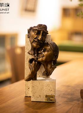 阿斯蒙迪卡萨苏拉原创情侣摆件