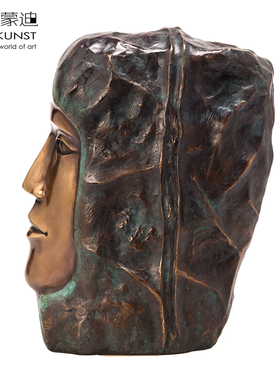 阿斯蒙迪哈姆原作青铜人物雕塑