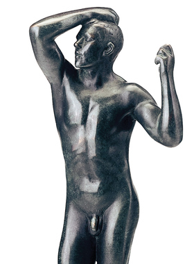 阿斯蒙迪大师罗丹Rodin青铜雕塑