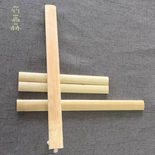 竹森林30厘米背弧楠竹竹片竹条竹子手工diy装饰老毛竹抛光板材料 - 图1