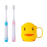 Мягкая зубная щетка, зубная паста для младенца, комплект, 12 лет