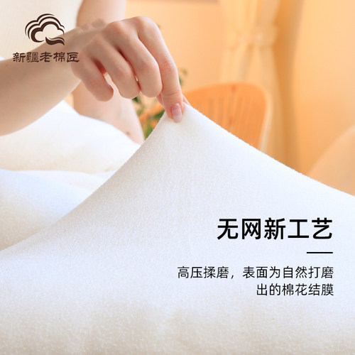新疆棉被芯秋冬被棉花千层无网被子被芯棉胎学生加厚保暖单人手工 - 图0