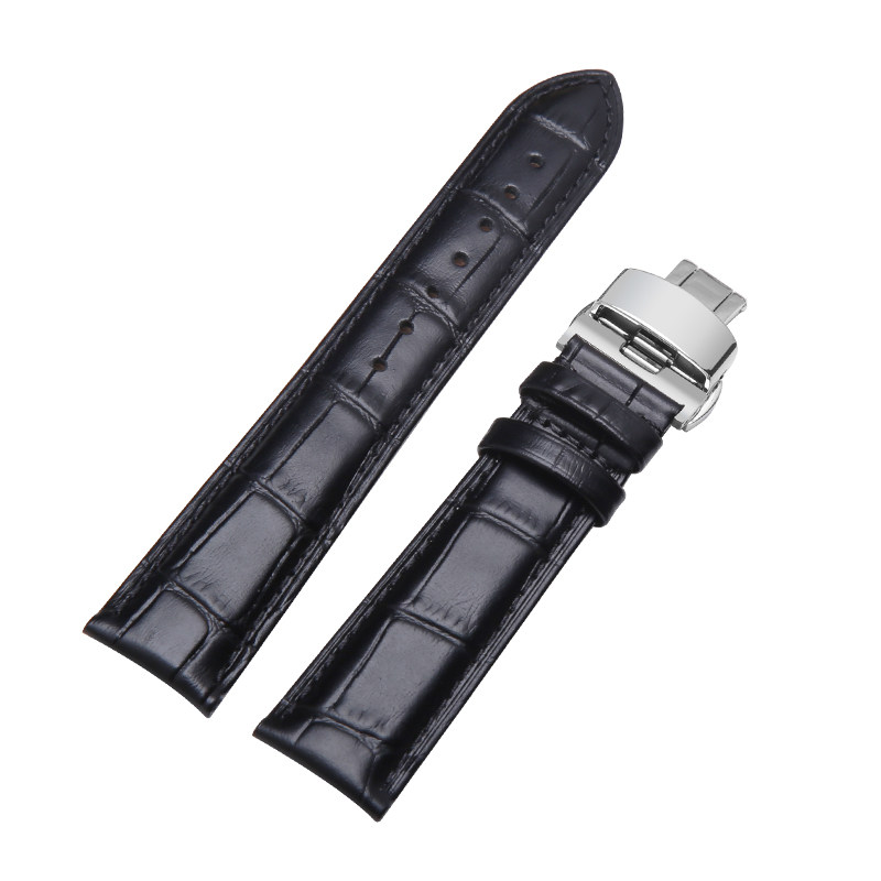 男女表链20原装真皮手表带 港喆福手表配件