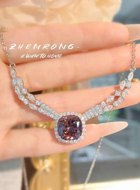 精工干枯玫瑰天使之翼项链吊坠