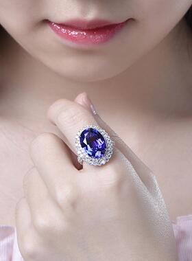 爆款仿真深蓝坦桑石彩色红宝石