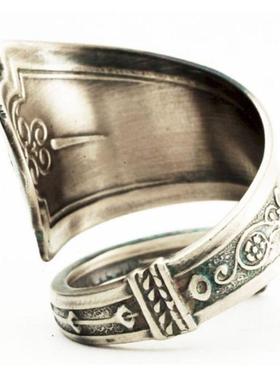 臻荣wish热卖新款复古泰银汤匙