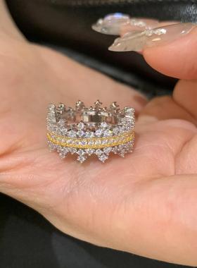 轻奢时尚蕾丝花边白雪公主皇冠