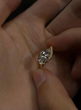 高级感天使之眼戒指轻奢百搭日常