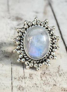 臻荣wish新款经典镶嵌月光石