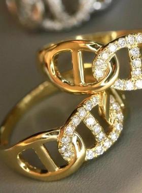 法式复古vintage小中古风猪鼻子