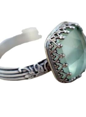 臻荣wish热卖新款薄荷绿月光石