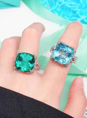 小红书推荐仿天然海蓝宝托帕石