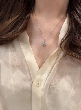 时尚跳动心吊坠女简约轻奢项链