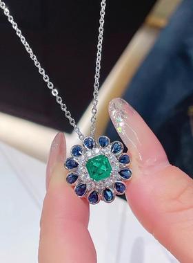 高级感复古太阳花吊坠日常百搭