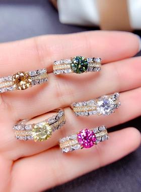 拼多多引流福利款仿莫桑钻戒指