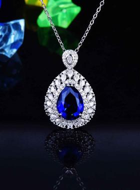 欧美精美彩宝套装仿天然斯里兰卡